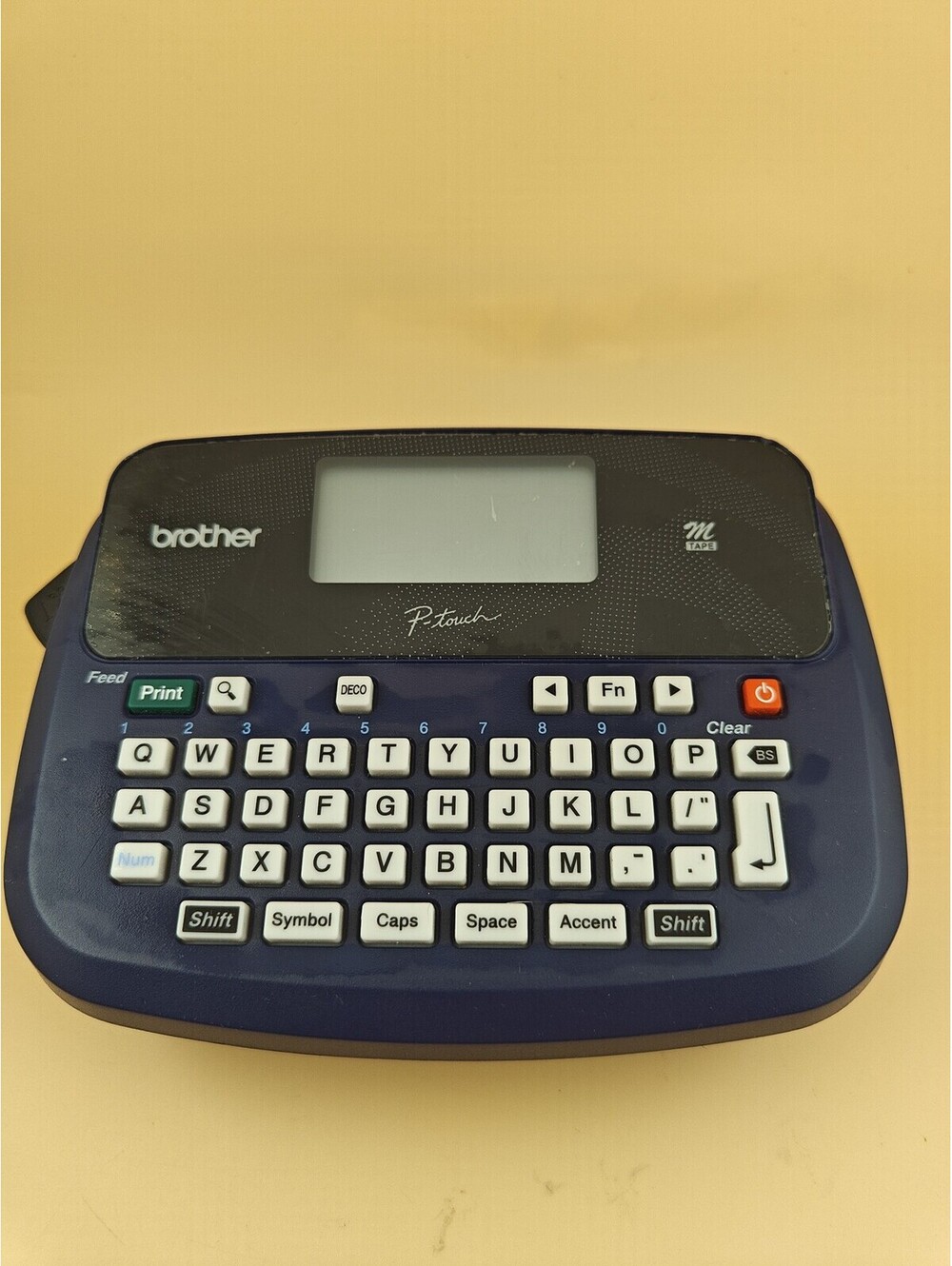 Brother P-Touch PT-45 Thermal Label Printer Tested Working Home Office Maker